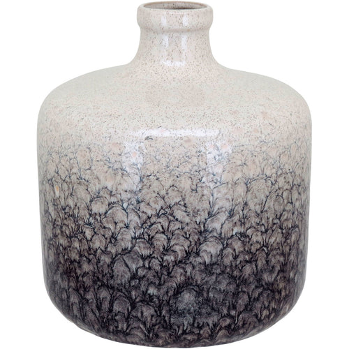Vaso de Cerâmica Azul 20x17cm Ideal para Flores - Decoração Elegante