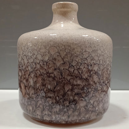 Vaso de Cerâmica Azul 20x17cm Ideal para Flores - Decoração Elegante