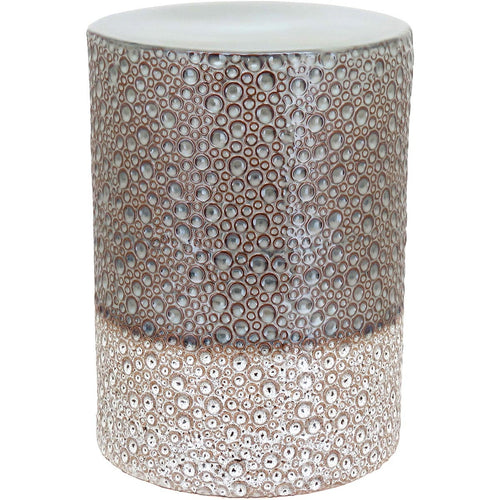 Banqueta Cerâmica Bege 47x34cm Alta Qualidade Decorativa