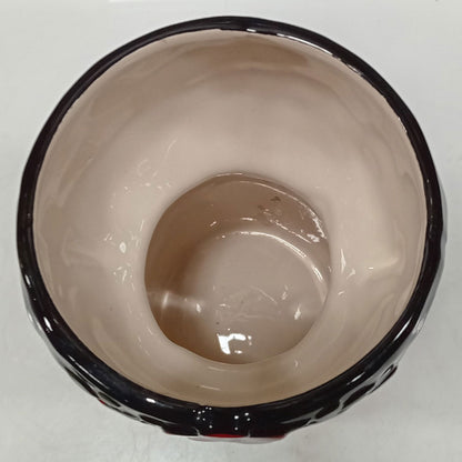 Cachepô de Cerâmica Multicolorido 21x13x13cm para Plantas