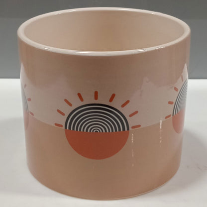 Cachepô Cerâmica Cinza 11x13cm para Plantas - Decoração Elegante