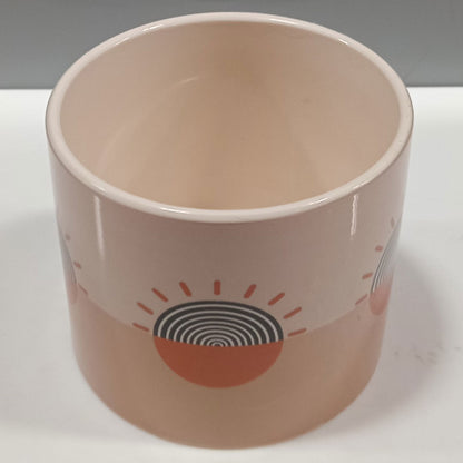 Cachepô Cerâmica Cinza 11x13cm para Plantas - Decoração Elegante