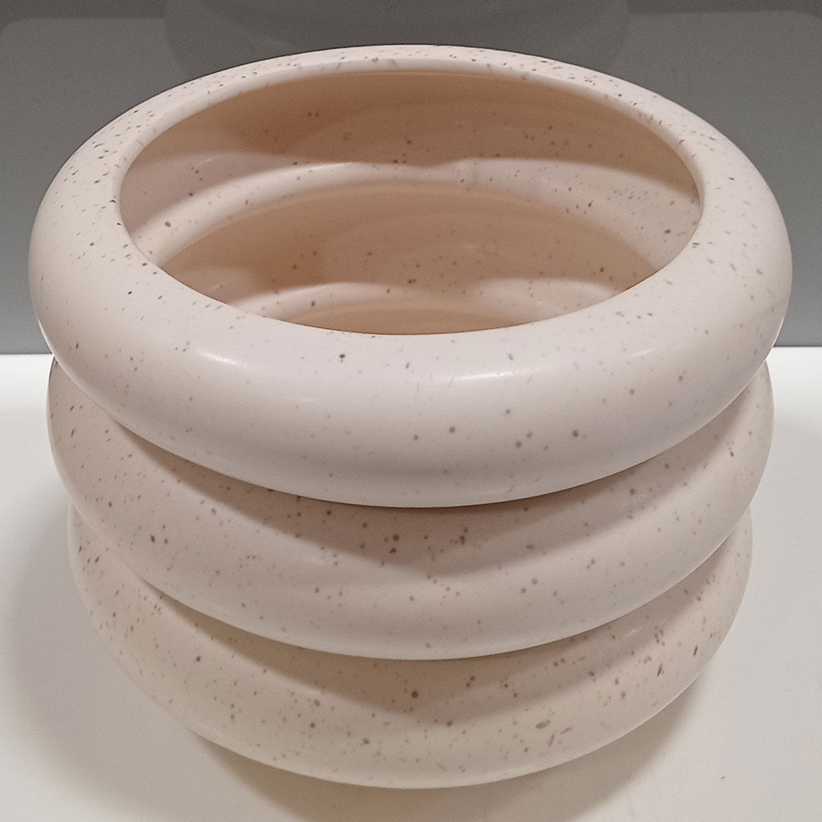 Cachepô Cerâmica Marfim 16x20cm para Plantas - Elegante e Versátil