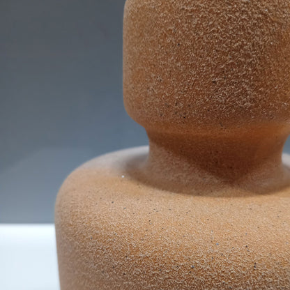 Vaso de Cerâmica Amarelo 16x12cm para Decoração Elegante