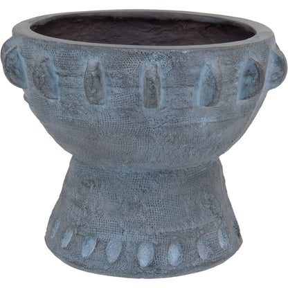 Cachepô de Resina Cinza 32x39cm para Plantas - Elegante e Durável