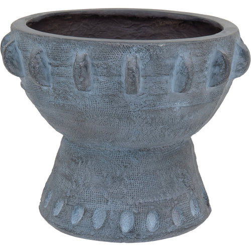 Cachepô de Resina Cinza 32x39cm para Plantas - Elegante e Durável
