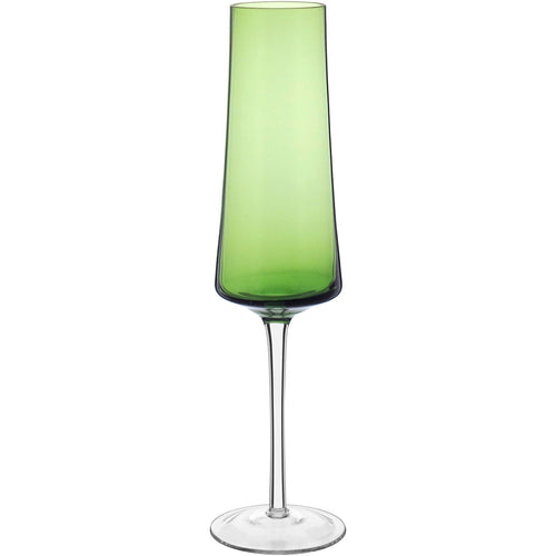 Taças de Champanhe Home&Co Latour Vidro Verde 210ml 26x7x7cm
