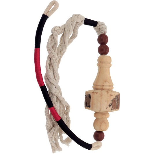 Adorno de Parede Tecido Vermelho 114cm - Decoração Elegante