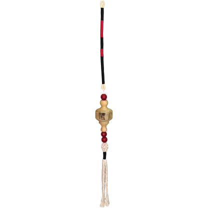 Adorno de Parede Tecido Vermelho 114cm - Decoração Elegante