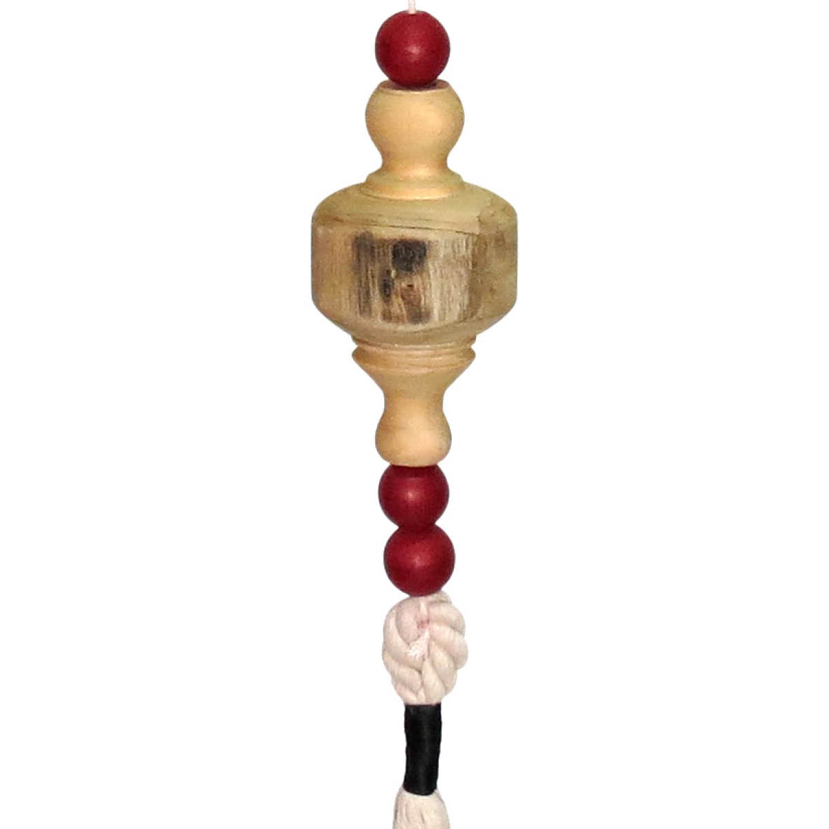 Adorno de Parede Tecido Vermelho 114cm - Decoração Elegante