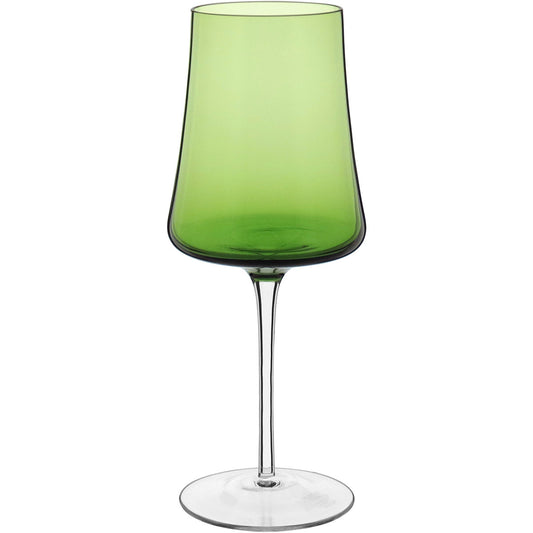 Conjunto 2 Taças de Vinho Home&Co Latour Vidro Verde 460ml 23,9cm