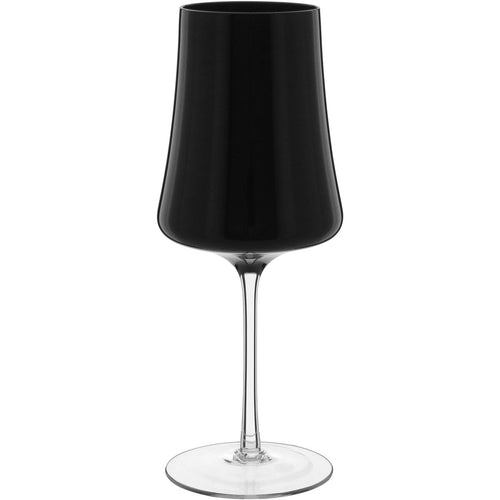Conjunto 2 Taças de Vinho Home&Co Latour Vidro Preto 460ml 23,8cm