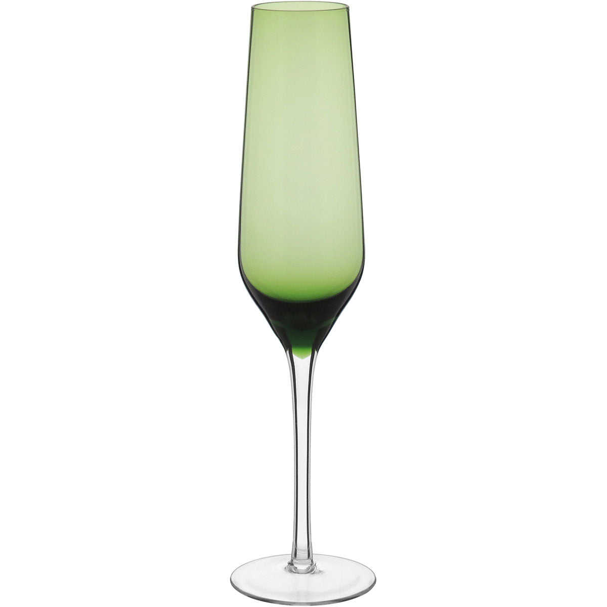 Conjunto 2 Taças de Champanhe Home&Co Ballet Vidro Verde 195ml