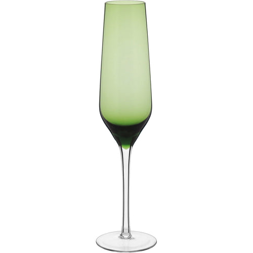 Conjunto 2 Taças de Champanhe Home&Co Ballet Vidro Verde 195ml