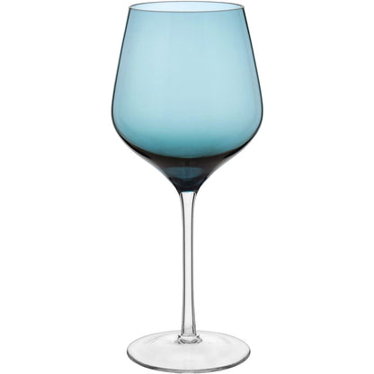 Taça de Água Home&Co Ballet Vidro Azul 540ml 23x10x10cm 2 Peças