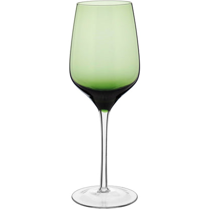 Conjunto 2 Taças de Vinho Home&Co Ballet Verde 460ml Vidro 24x9cm