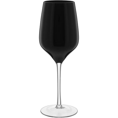 Taças de Vinho Home&Co Ballet Vidro Preto 460ml 24x9cm 2 Peças