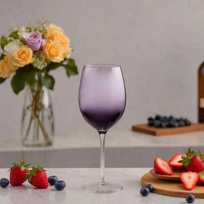 Conjunto de Taças de Água Home&Co Opus Vidro Violeta 590ml 23cm