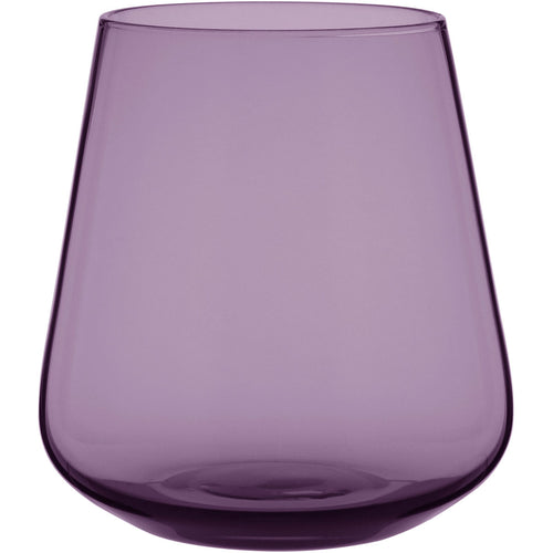 Copo Violeta Home&Co Comodore Vidro 400ml 10x9cm para Bebidas