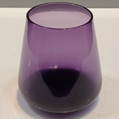 Copo Violeta Home&Co Comodore Vidro 400ml 10x9cm para Bebidas