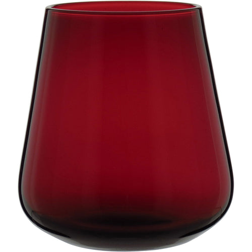 Copo Home&Co Comodoro Vidro Vermelho 400ml 10x9x9cm