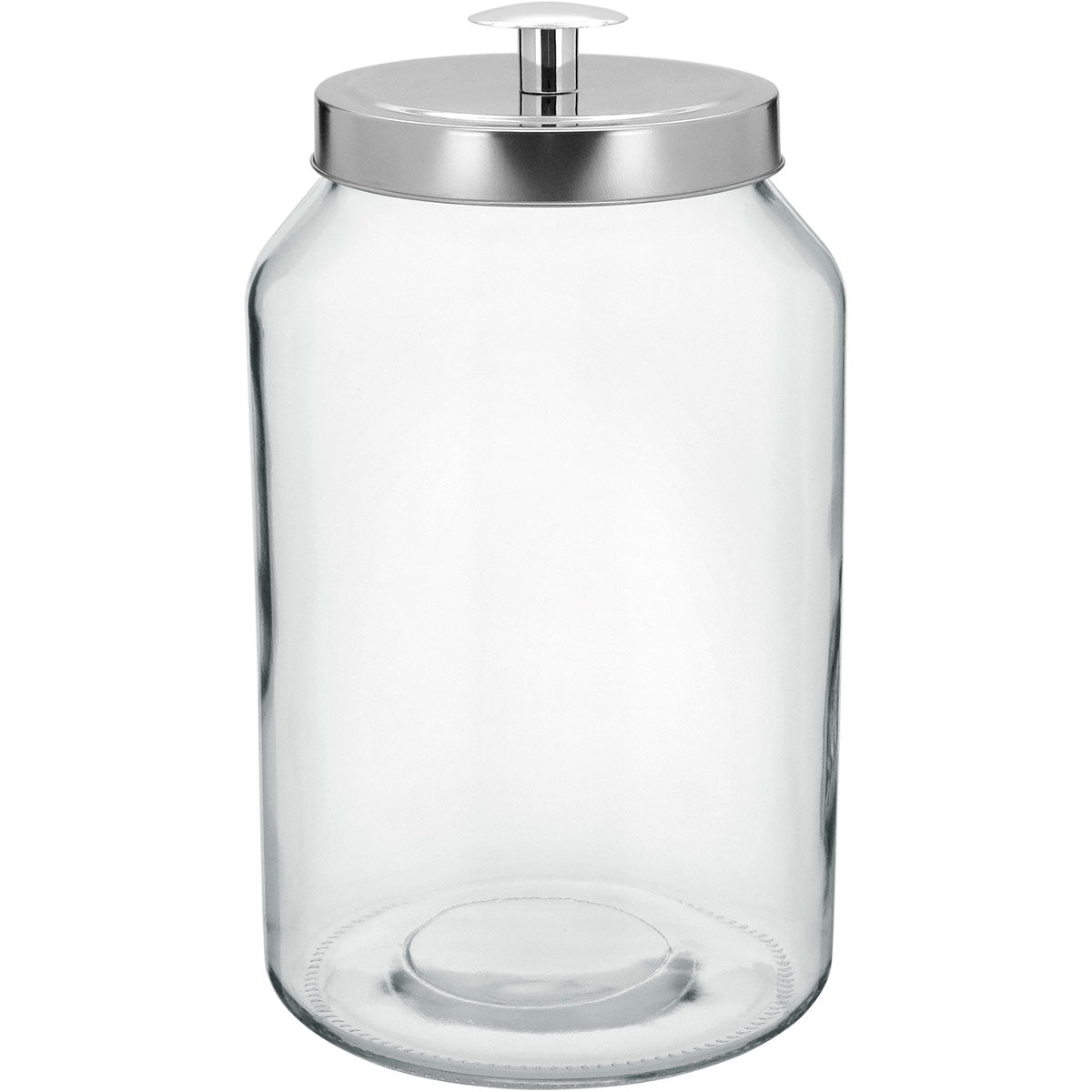 Pote de Vidro Home&Co 4L Transparente 30x16x16cm com Tampa Rosca