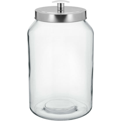 Pote de Vidro Home&Co 4L Transparente 30x16x16cm com Tampa Rosca