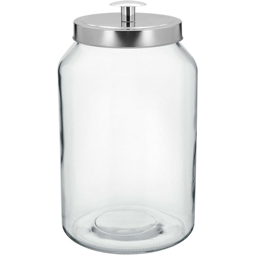 Pote de Vidro Home&Co 4L Transparente 30x16x16cm com Tampa Rosca