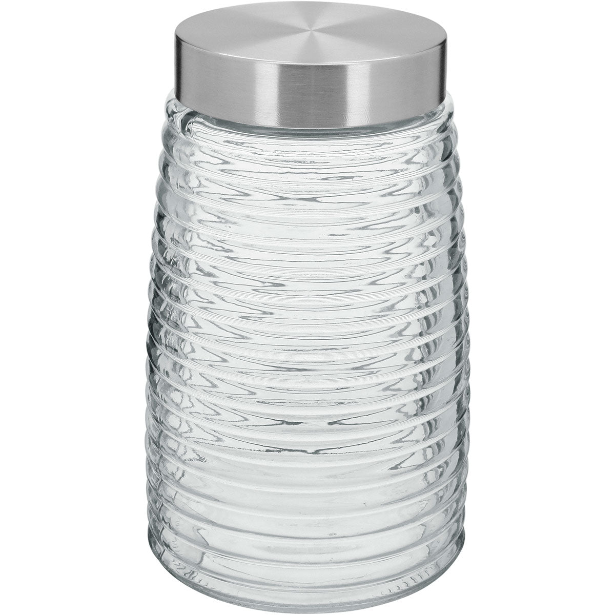 Pote de Vidro Home&Co 1,6L Transparente 20x12x12cm para Armazenamento