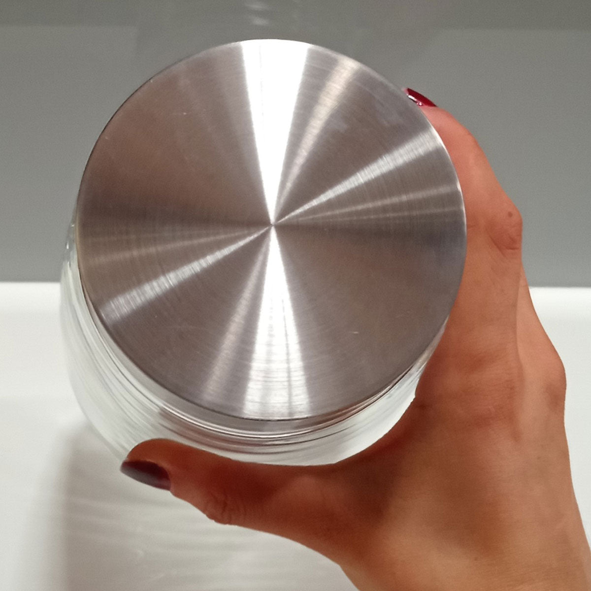 Pote de Vidro Home&Co 1,6L Transparente 20x12x12cm para Armazenamento