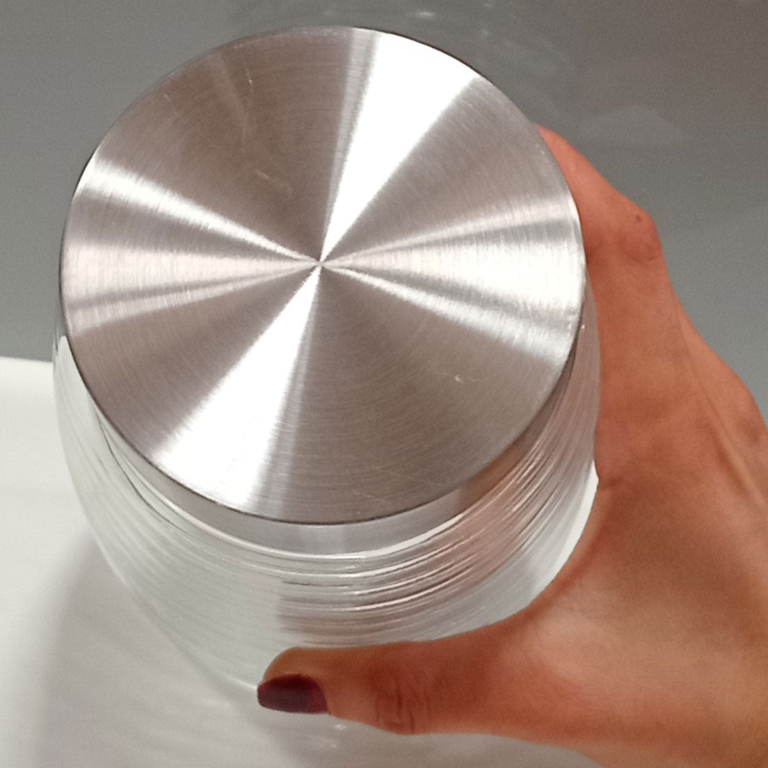 Pote de Vidro Transparente Home&Co 1,2L 16x12cm para Armazenamento