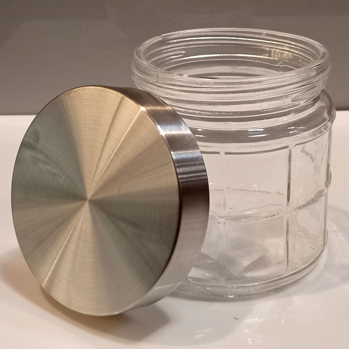 Pote de Armazenamento em Vidro Transparente 800ml Home&Co 12x11cm