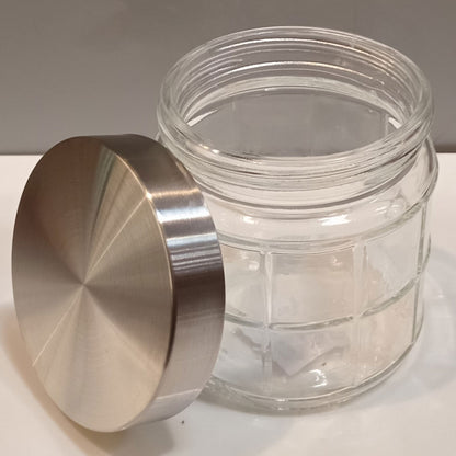 Pote de Armazenamento em Vidro Transparente 800ml Home&Co 12x11cm