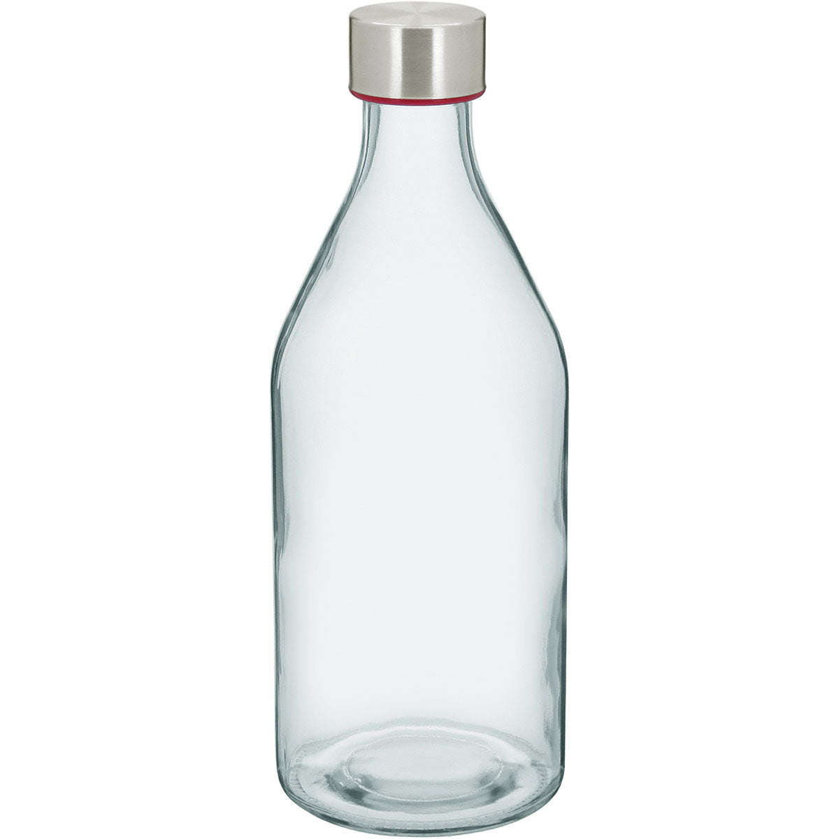 Garrafa de Vidro Home&Co 1L Transparente 25x9x9cm à Prova de Vazamentos