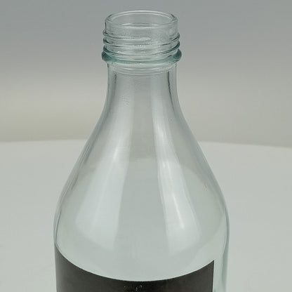 Garrafa de Vidro Home&Co 1L Transparente 25x9x9cm à Prova de Vazamentos