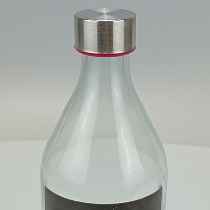 Garrafa de Vidro Home&Co 1L Transparente 25x9x9cm à Prova de Vazamentos