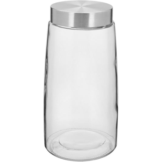 Pote de Vidro Transparente Home&Co 2,1L 23x12x12cm para Armazenamento