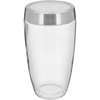 Pote de Vidro Transparente Home&Co 1,6L 22x12cm para Armazenamento