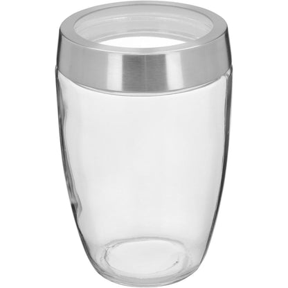 Pote de Vidro Home&Co 1,2L Transparente 18x12x12cm Hermético