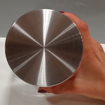 Pote de Vidro Transparente 850ml Home&Co com Tampa Rosca 12x11cm