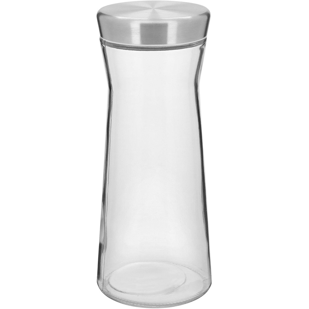 Pote de Vidro Transparente Home&Co 1,4L para Armazenamento de Mantimentos