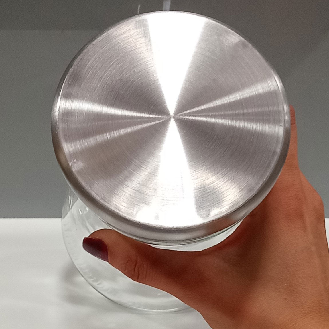 Pote de Vidro Home&Co 710ml Transparente 18,2x11x11cm Hermético