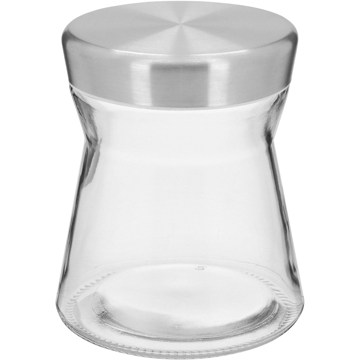 Pote de Vidro Transparente Home&Co 550ml 11x11cm para Alimentos