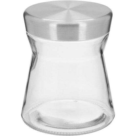 Pote de Vidro Transparente Home&Co 550ml 11x11cm para Alimentos
