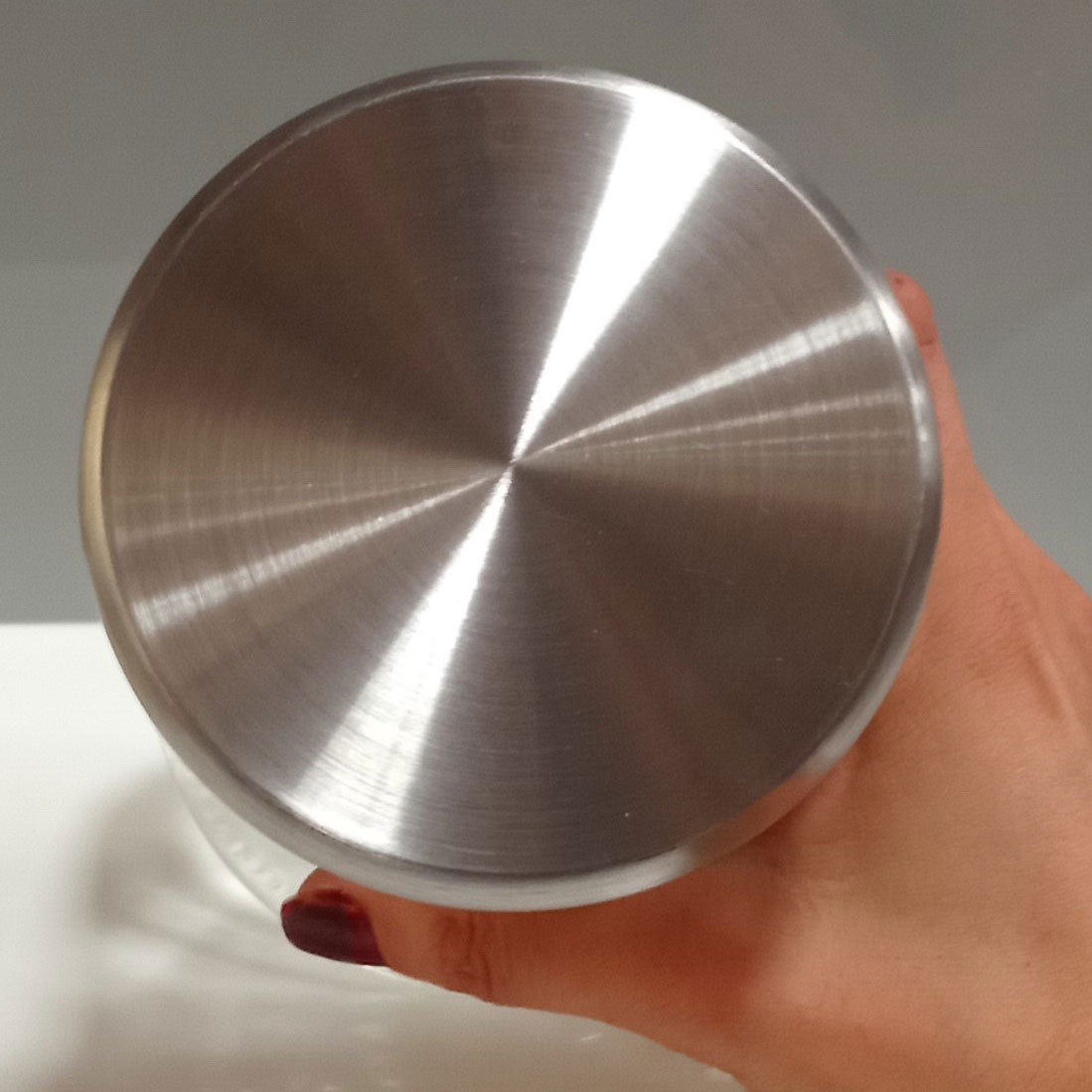 Pote de Vidro Transparente Home&Co 550ml 11x11cm para Alimentos