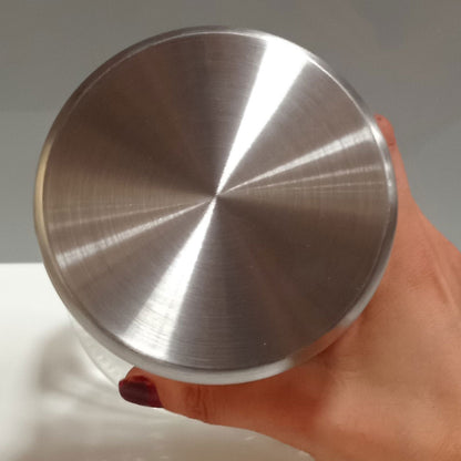 Pote de Vidro Transparente Home&Co 550ml 11x11cm para Alimentos