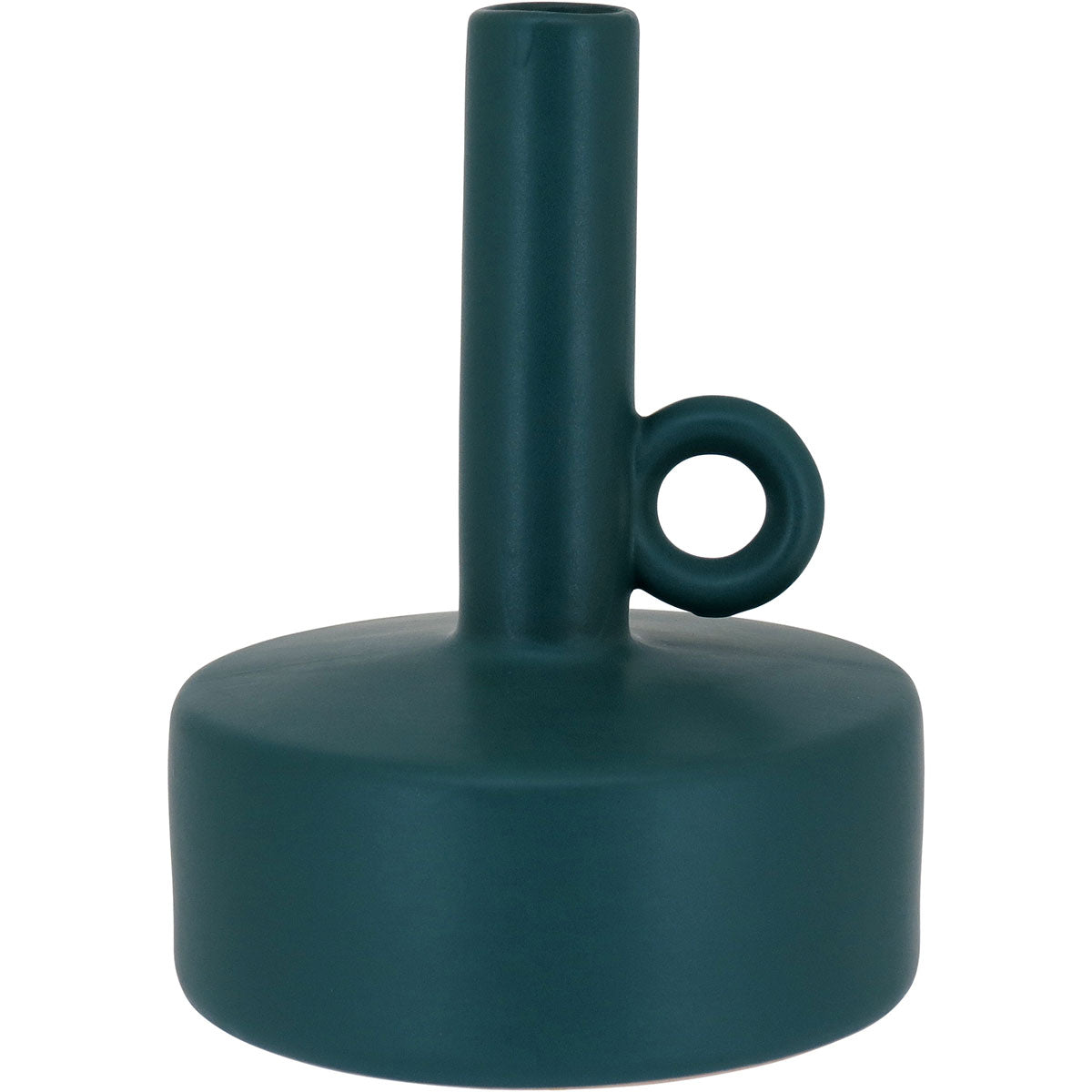 Vaso Shape Cerâmica 18x14x14cm Verde