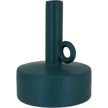 Vaso Shape Cerâmica 18x14x14cm Verde
