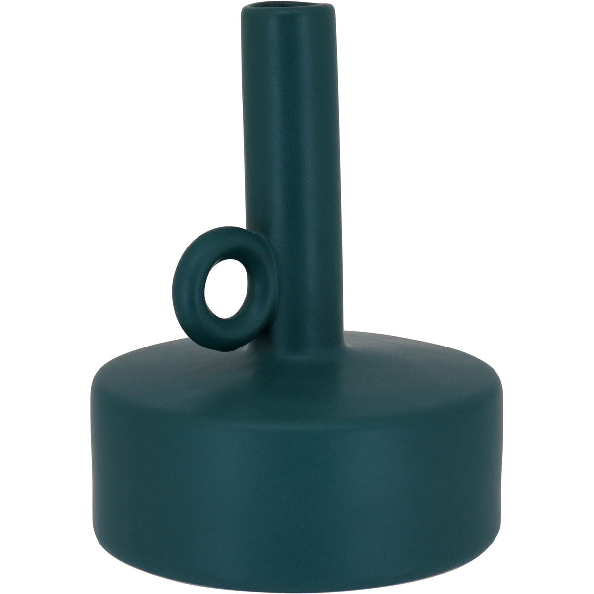 Vaso Shape Cerâmica 18x14x14cm Verde