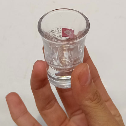 Copo Shot de Vidro Transparente 15ml 5,5cm - Jogo 6 Peças